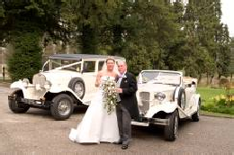 Vintage style wedding cars blackburn